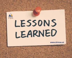 Lessons Learned - Workshop